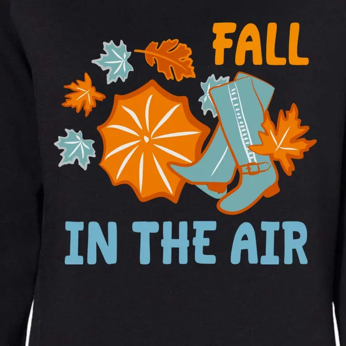 Fall In The Air Nature Cute Womens California Wash Sweatshirt