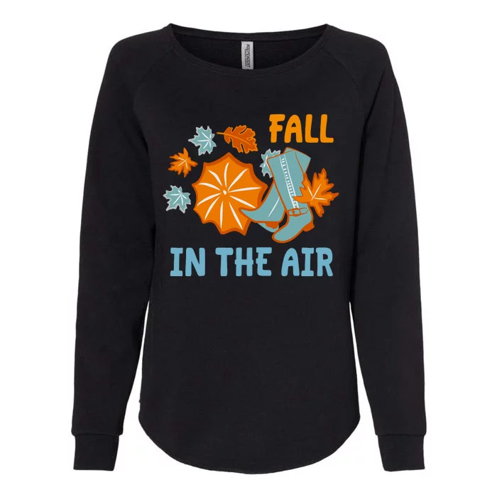 Fall In The Air Nature Cute Womens California Wash Sweatshirt