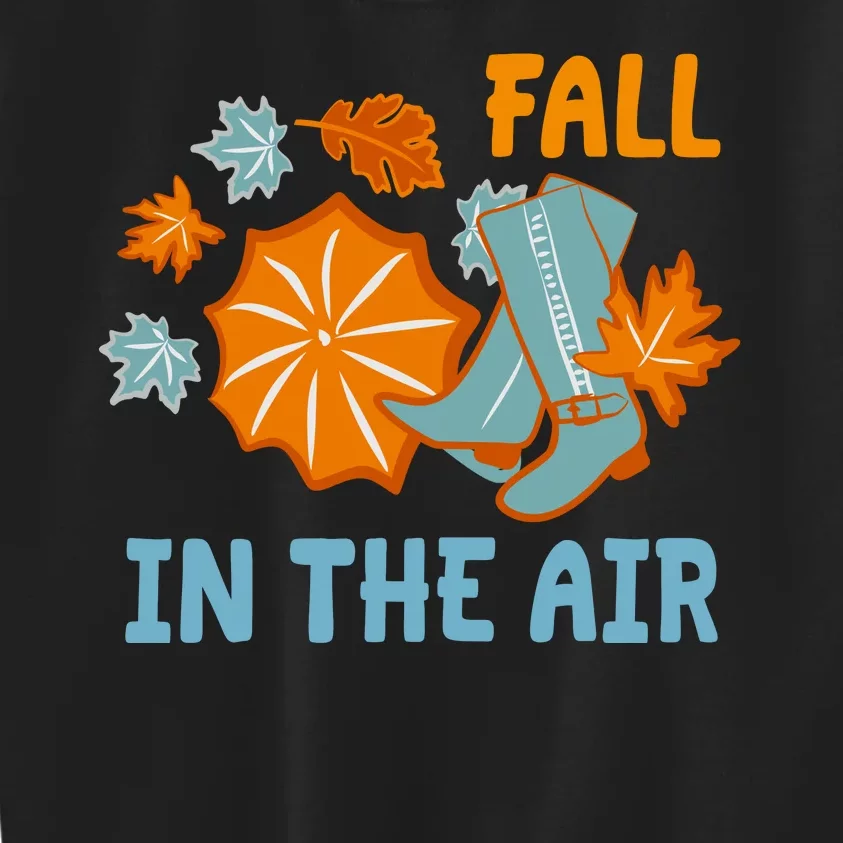 Fall In The Air Nature Cute Kids Sweatshirt