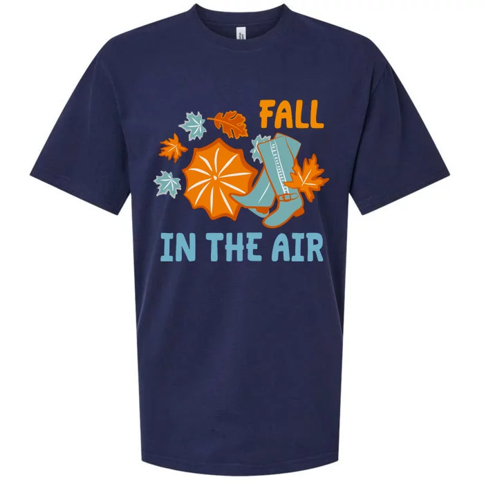 Fall In The Air Nature Cute Sueded Cloud Jersey T-Shirt