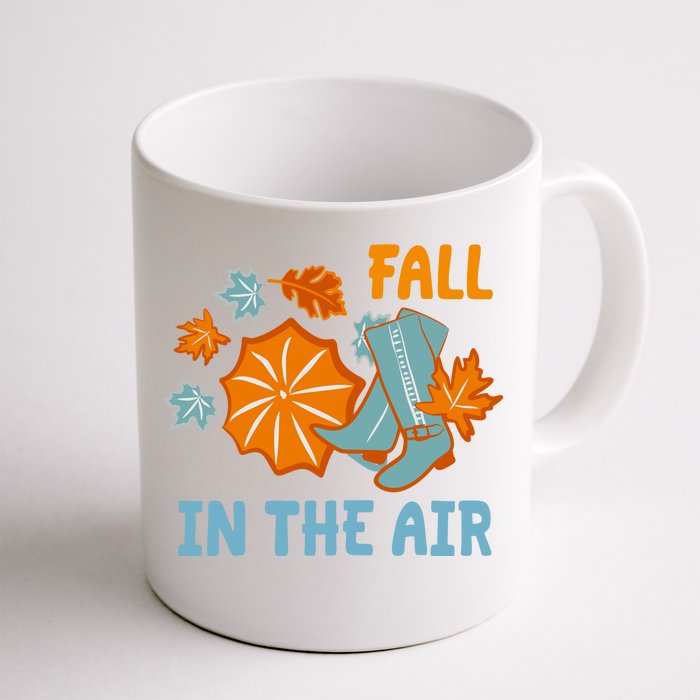 Fall In The Air Nature Cute Front & Back Coffee Mug