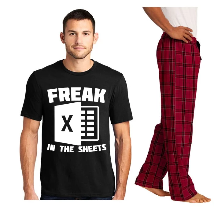 Freak In The Sheets Funny Accountant Analyst Secretary Pajama Set