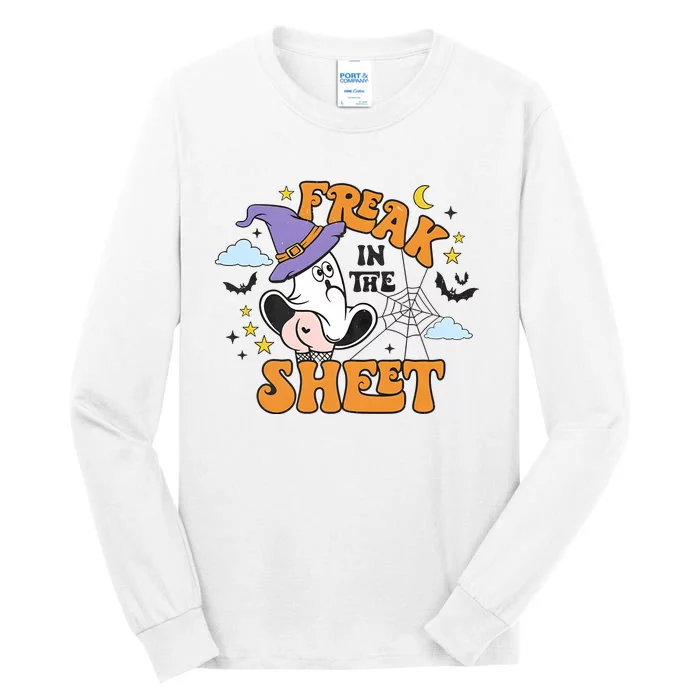 Freak In The Sheets Halloween Cute Ghoul Tall Long Sleeve T-Shirt