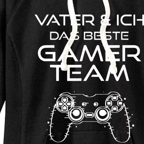 Father & I The Best Gamer Team Women's Fleece Hoodie