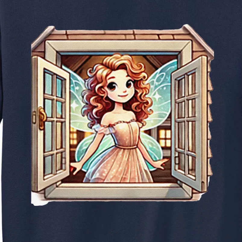 Fairy In The Window Tall Sweatshirt