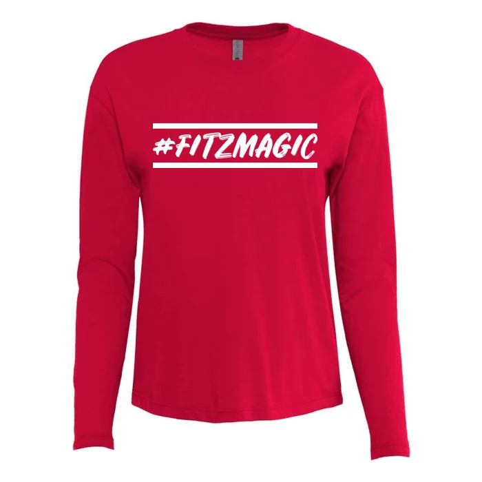 #Fitzmagic Womens Cotton Relaxed Long Sleeve T-Shirt