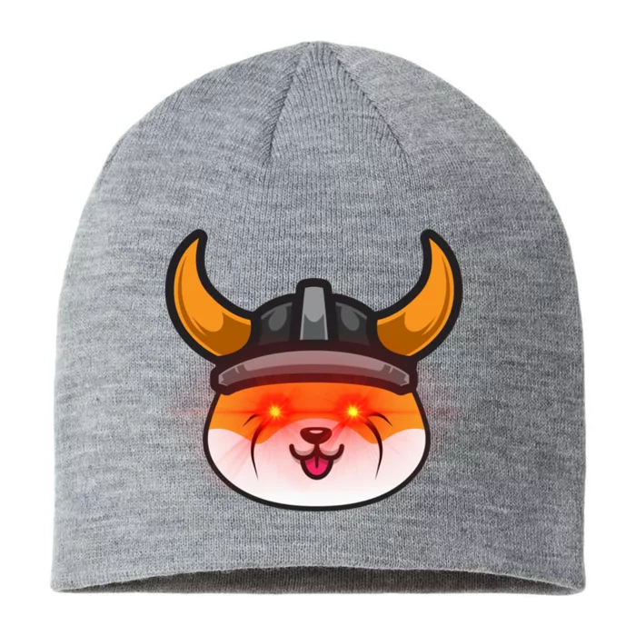 Floki Inu Vikings Cryptocurrency 8 1/2in Sustainable Knit Beanie