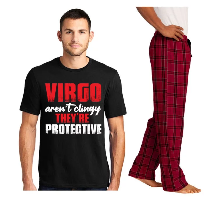 Funny Im Virgo Not Clingy Just Overprotective Meaningful Gift Pajama Set