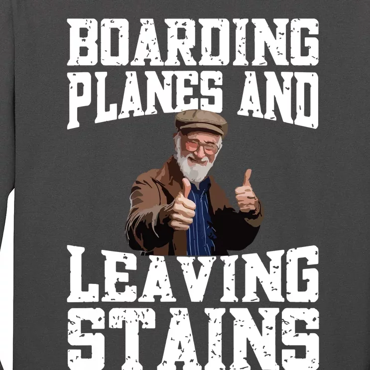 Funny Inappropriate Vacation Design Embarrassing Airport Tall Long Sleeve T-Shirt