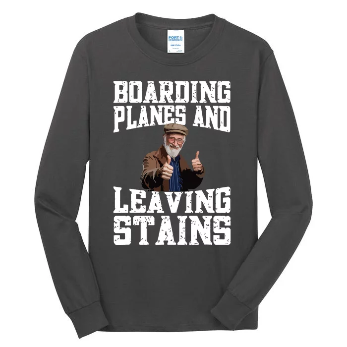 Funny Inappropriate Vacation Design Embarrassing Airport Tall Long Sleeve T-Shirt