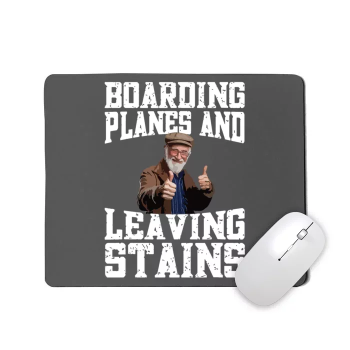 Funny Inappropriate Vacation Design Embarrassing Airport Mousepad