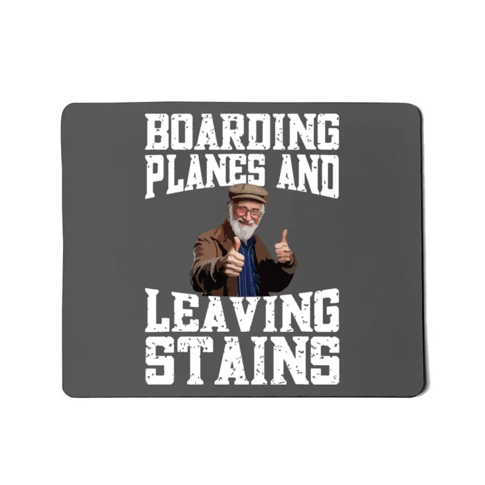 Funny Inappropriate Vacation Design Embarrassing Airport Mousepad