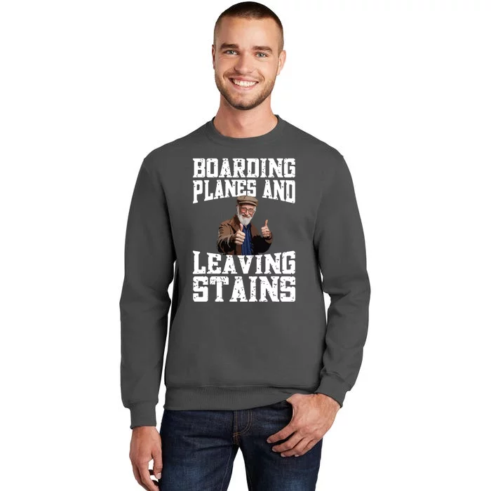 Funny Inappropriate Vacation Design Embarrassing Airport Tall Sweatshirt