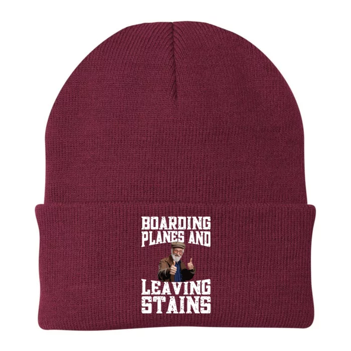 Funny Inappropriate Vacation Design Embarrassing Airport Knit Cap Winter Beanie