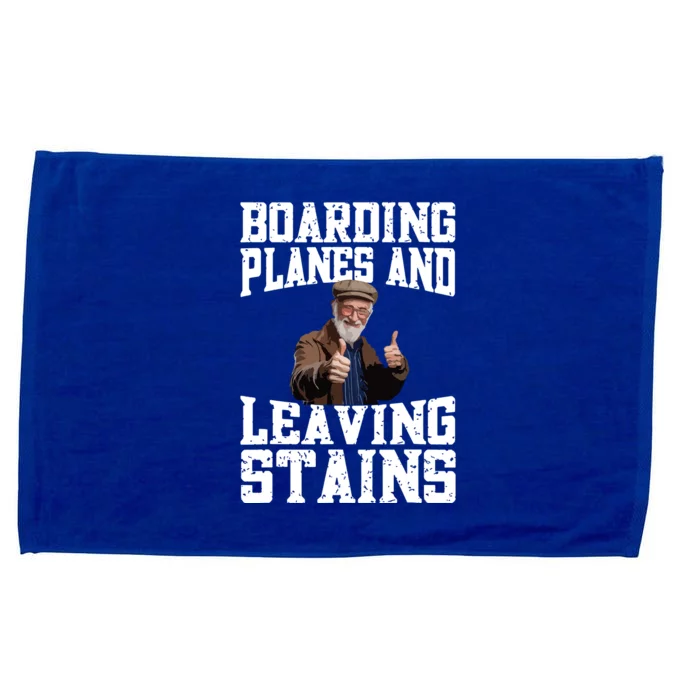 Funny Inappropriate Vacation Design Embarrassing Airport Microfiber Hand Towel