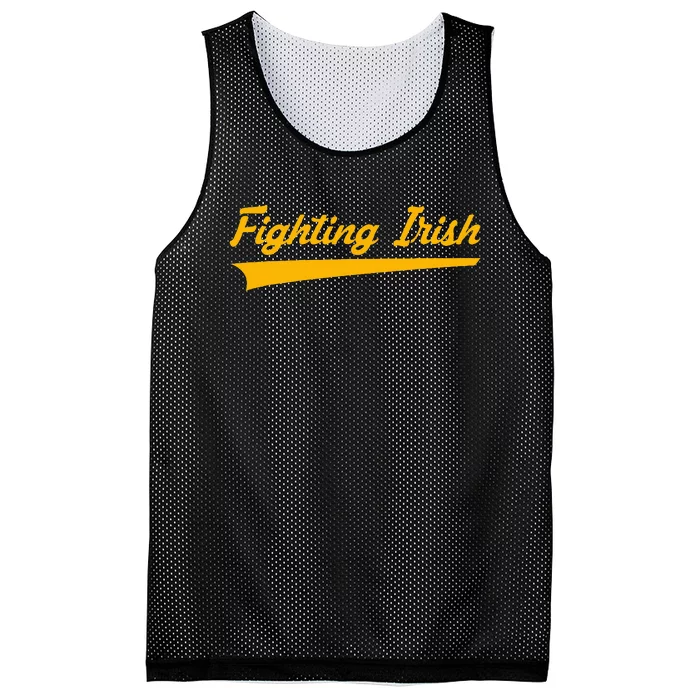 Fighting Irish Vintage Swoosh Mesh Reversible Basketball Jersey Tank