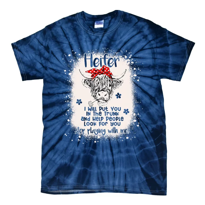 Funny I Will Put You In A Trunk And Help People Look For You Tie-Dye T-Shirt