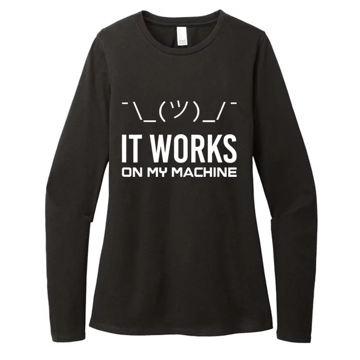 Funny It works on my Machine Computer Science Programmer PC Womens CVC Long Sleeve Shirt