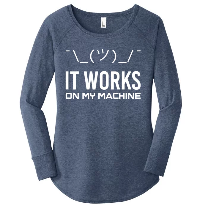 Funny It works on my Machine Computer Science Programmer PC Women's Perfect Tri Tunic Long Sleeve Shirt