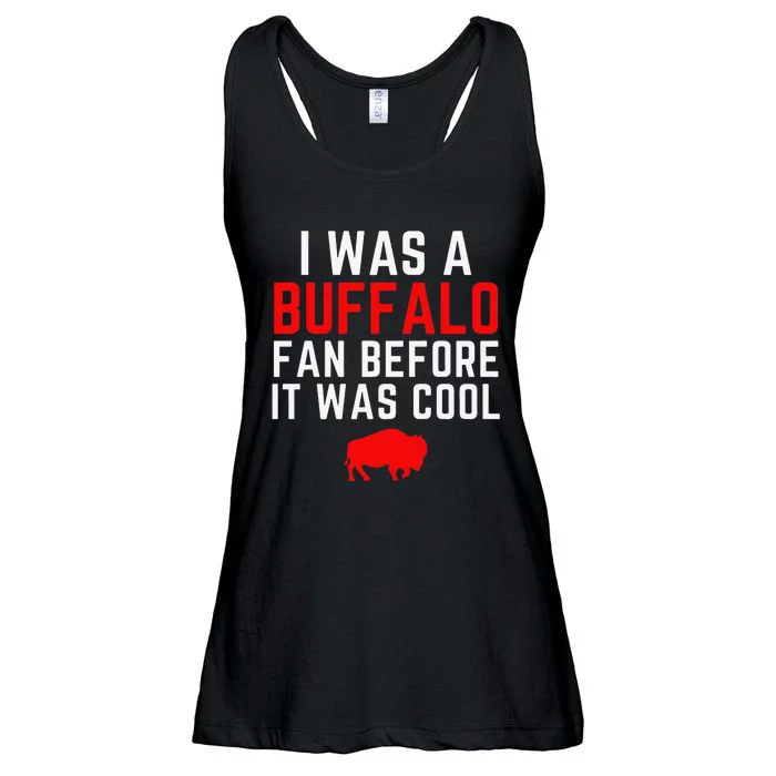 Funny I Was A Bb Fan Before It Was Cool Ladies Essential Flowy Tank