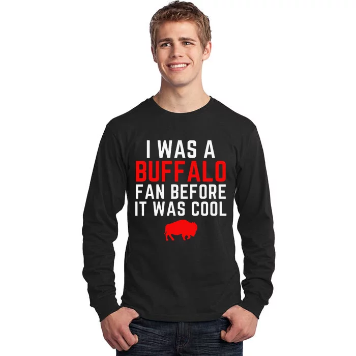 Funny I Was A Bb Fan Before It Was Cool Tall Long Sleeve T-Shirt