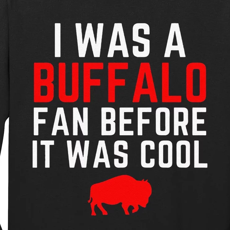 Funny I Was A Bb Fan Before It Was Cool Tall Long Sleeve T-Shirt