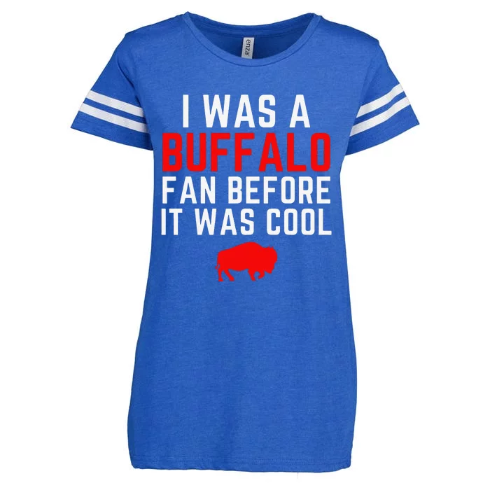 Funny I Was A Bb Fan Before It Was Cool Enza Ladies Jersey Football T-Shirt