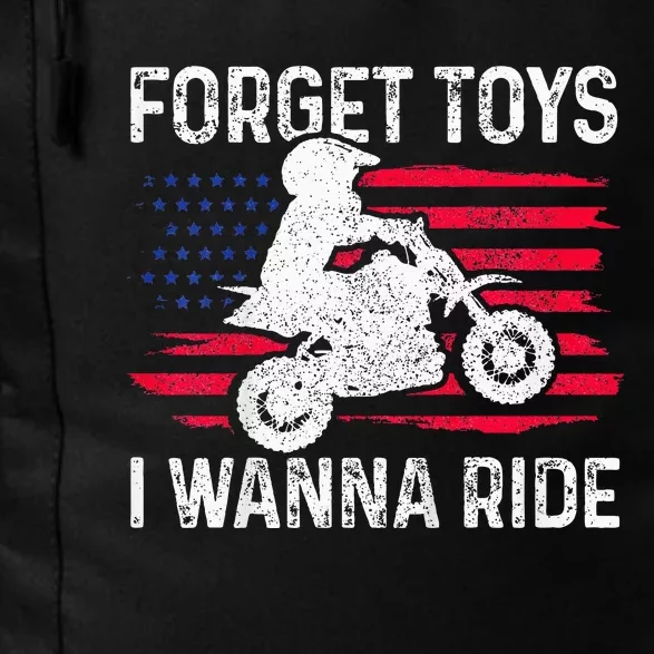 Forget I Wanna Ride Motocross Dirt Bike Mx Racing Daily Commute Backpack