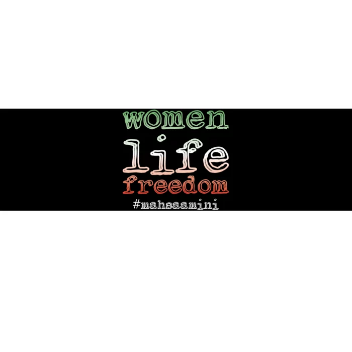 Free Iran | Women Life Freedom | Rise With The Women Of Iran Bumper Sticker