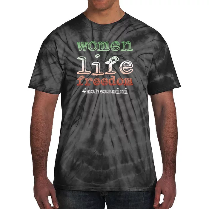 Free Iran | Women Life Freedom | Rise With The Women Of Iran Tie-Dye T-Shirt