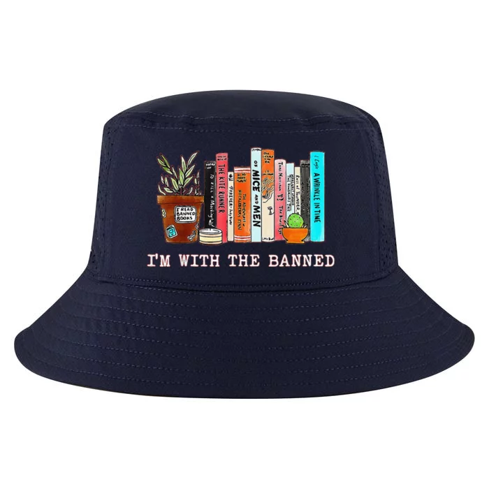 Funny IM With The Banned Banned Books Reading Books Cool Comfort Performance Bucket Hat