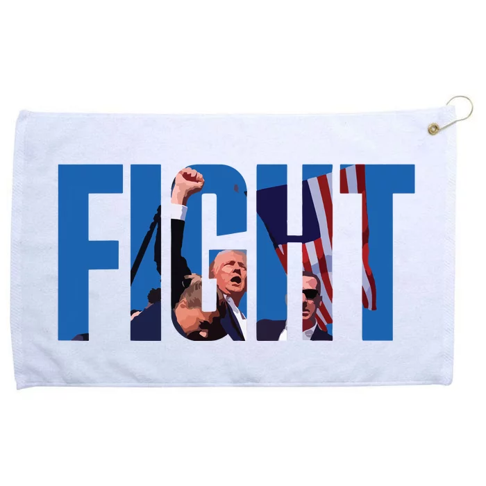 Fight I Will Fight Grommeted Golf Towel