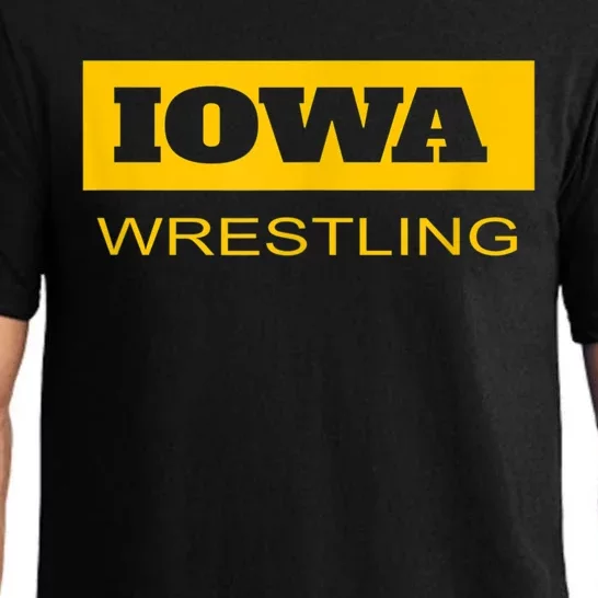 Freestyle Iowa Wrestling Wrestler Fan The Hawkeye State Pajama Set