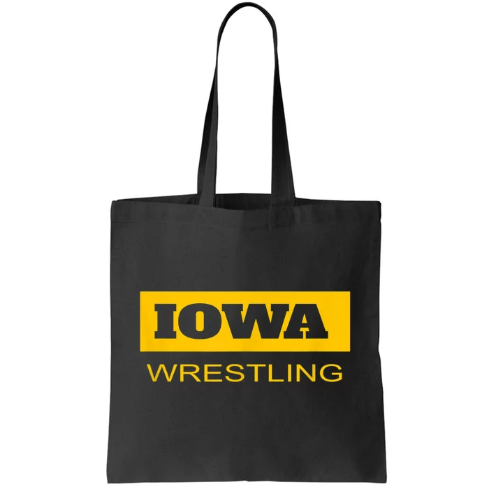 Freestyle Iowa Wrestling Wrestler Fan The Hawkeye State Tote Bag