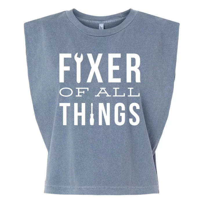 Fixer Of All Things Garment-Dyed Women's Muscle Tee