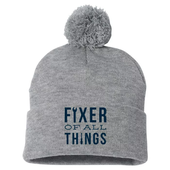 Fixer Of All Things Pom Pom 12in Knit Beanie