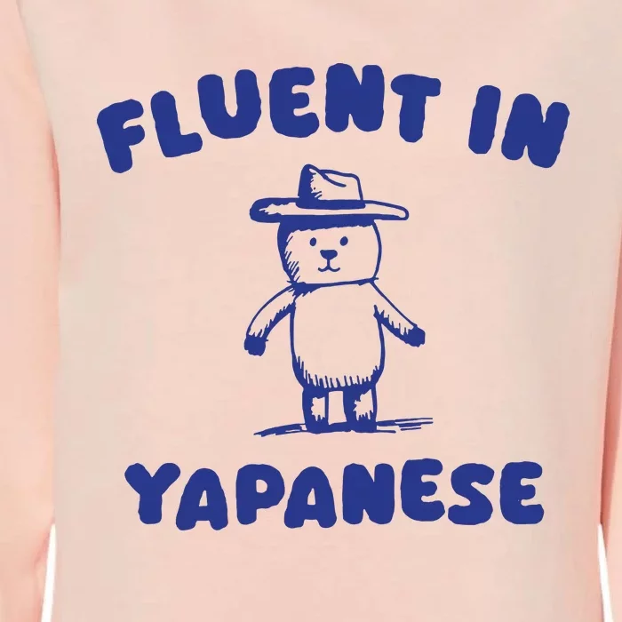 Fluent In Yapanes Womens California Wash Sweatshirt