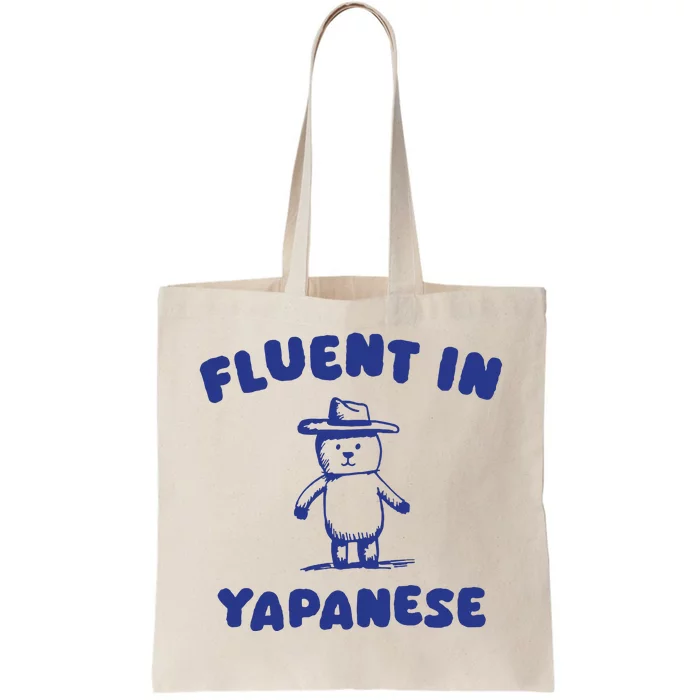 Fluent In Yapanes Tote Bag