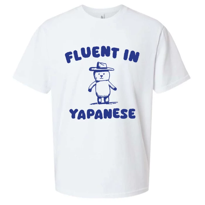 Fluent In Yapanes Sueded Cloud Jersey T-Shirt