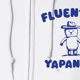 Fluent In Yapanes Full Zip Hoodie