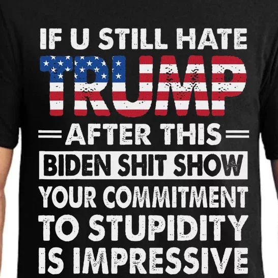 Funny If You Still Hate Trump After This Biden 2024 Pajama Set