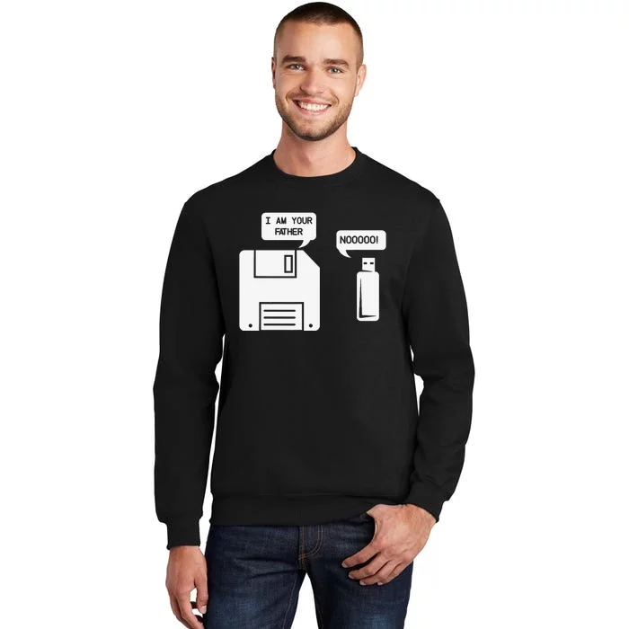 Funny I'm Your Father USB Flash Drive Floppy Disk USB Tall Sweatshirt