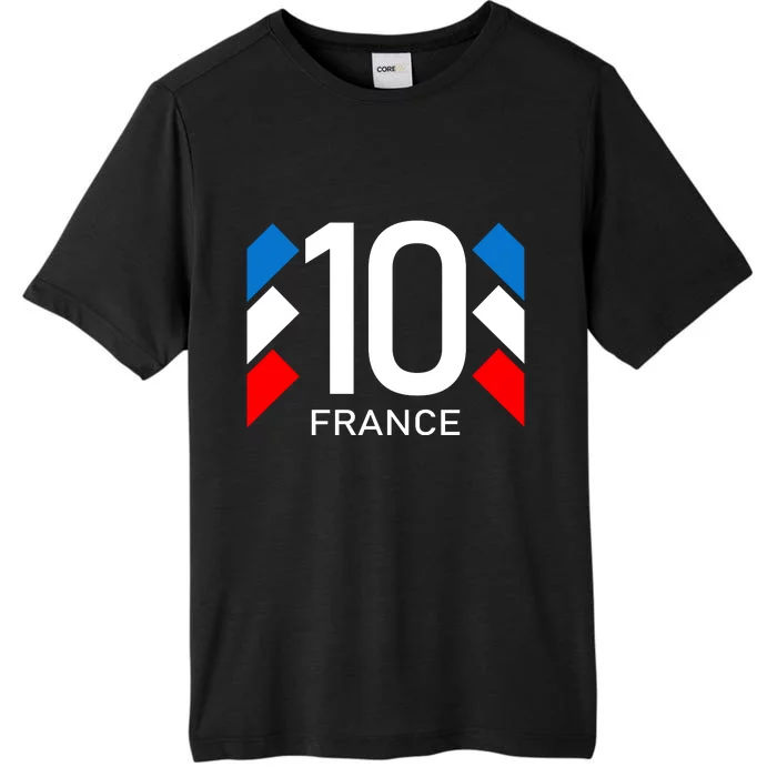 France Jersey 10 French Football Soccer ChromaSoft Performance T-Shirt