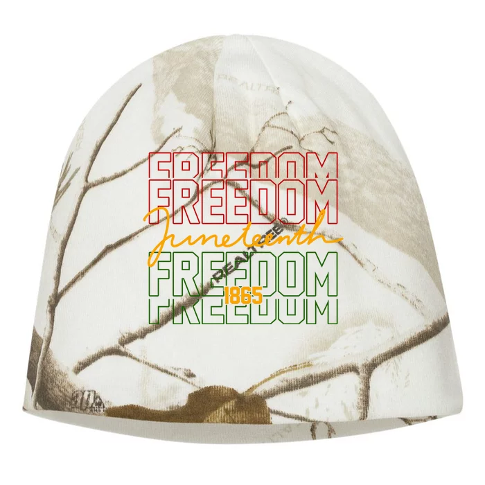 Freedom Juneteenth 1865 Kati - Camo Knit Beanie