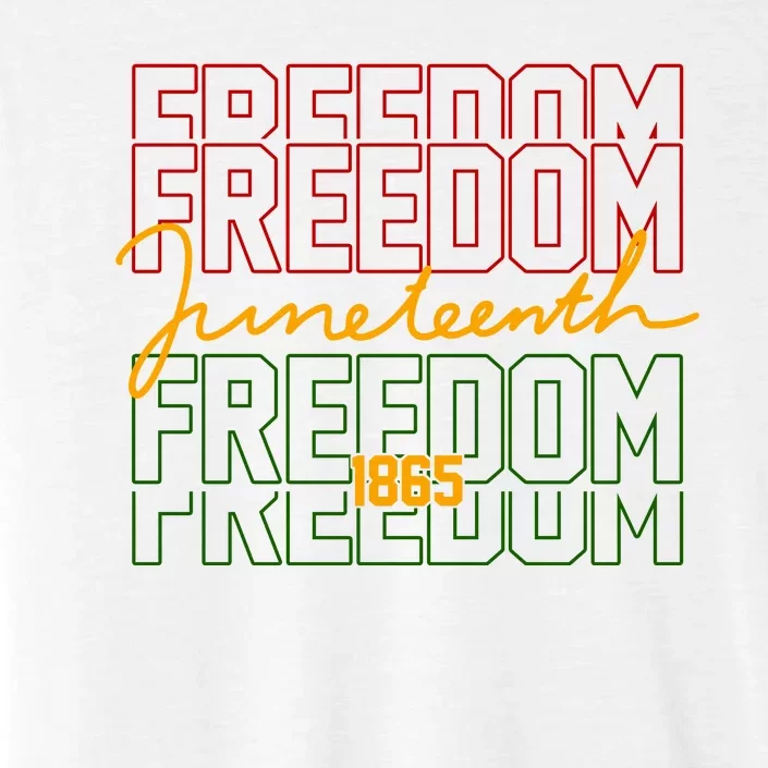 Freedom Juneteenth 1865 ChromaSoft Performance T-Shirt