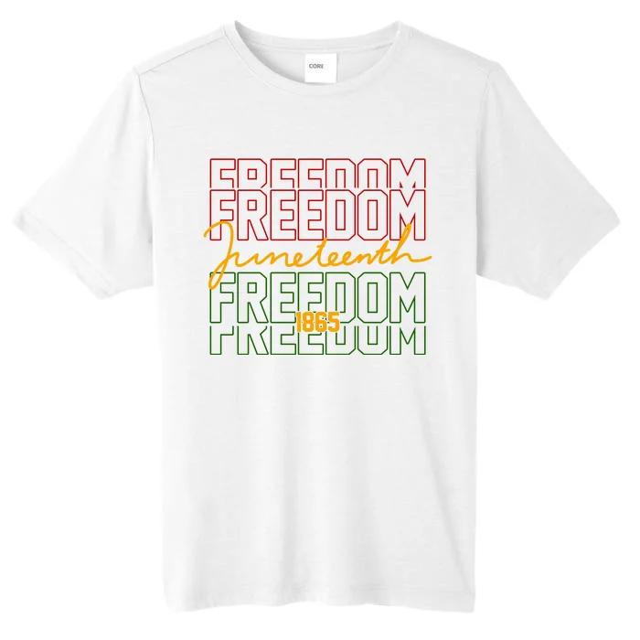 Freedom Juneteenth 1865 ChromaSoft Performance T-Shirt