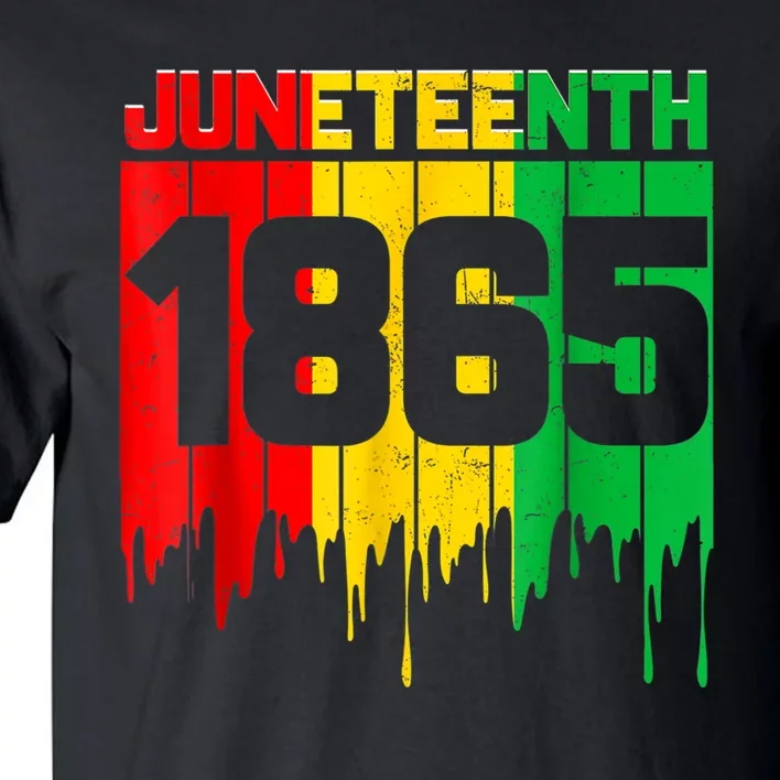 Funny Juneteenth 1865 African Tall T-Shirt