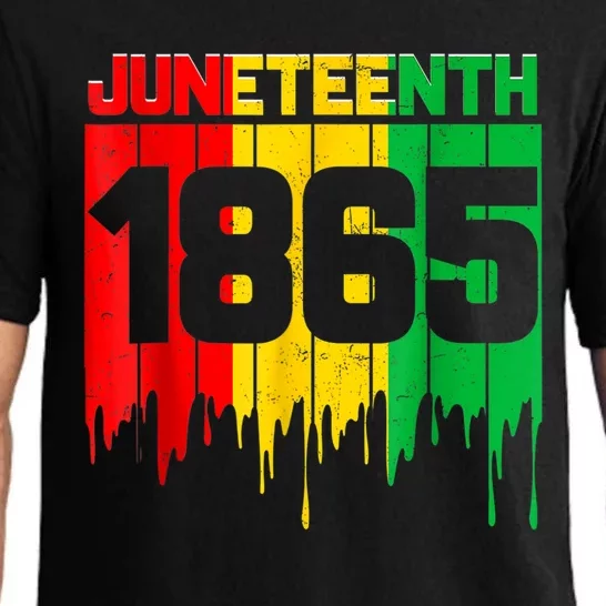 Funny Juneteenth 1865 African Pajama Set