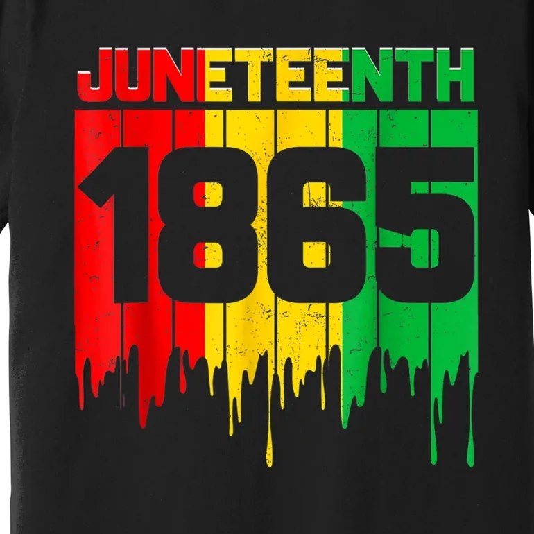 Funny Juneteenth 1865 African Premium T-Shirt