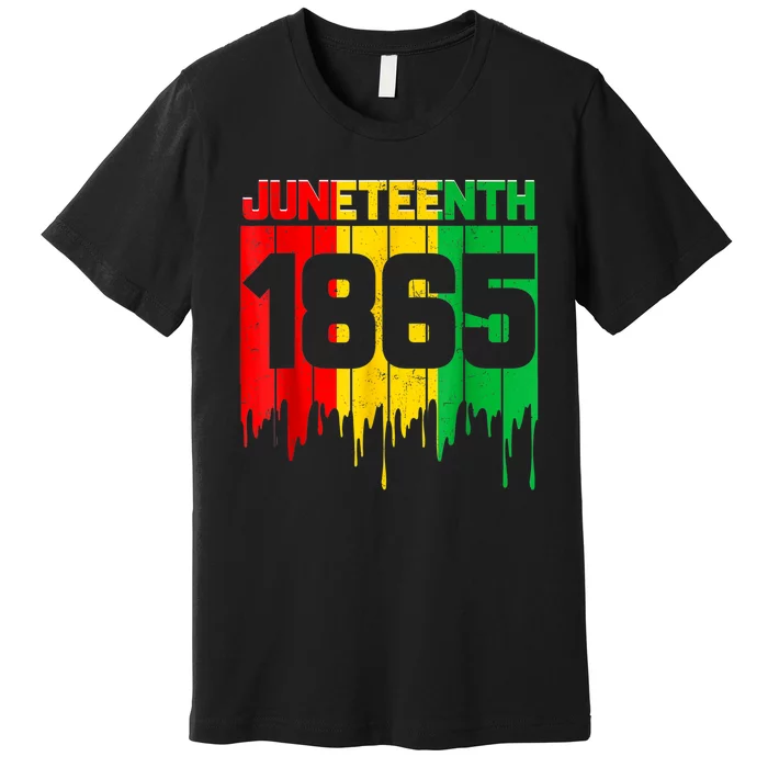 Funny Juneteenth 1865 African Premium T-Shirt